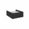 Rangement placard modulaire petit tiroir noir - L.46.4 x H.18.9cm - Gedimat.fr