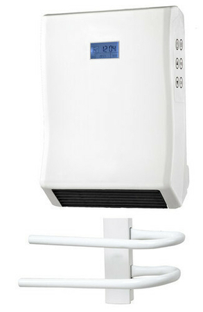 Soufflant sèche-serviette 2000W. 2 allures de chauffe 1000/2000W - Gedimat.fr