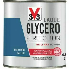 Laque glycro brillant gris ardoise - pot 0,125l - Gedimat.fr