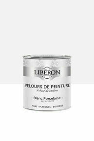 Velours de peinture blanc porcelaine - pot 0,5l - Gedimat.fr