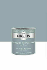 Velours de peinture gris gustave - pot 0,125l - Gedimat.fr