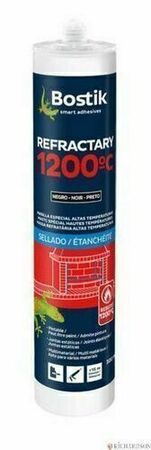 Mastic d'tanchit Rfractaire 1200C - cartouche de 310ml - Gedimat.fr