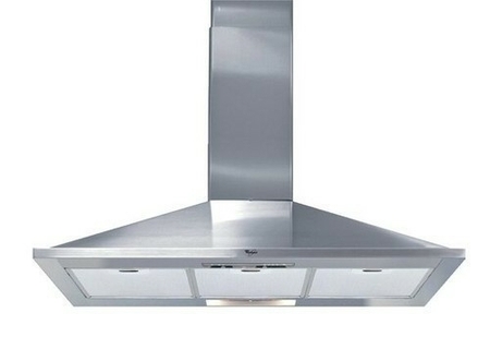 Hotte décorative murale WHIRLPOOL 90 cm inox - Gedimat.fr