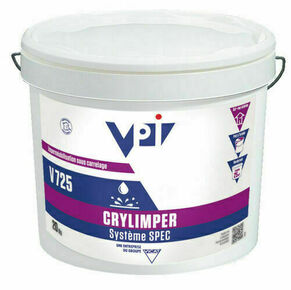 Imperméabilisation sous carrelage CRYLIMPER V725 - seau de 20kg - Gedimat.fr