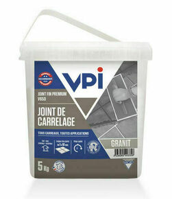 Joint carrelage FIN PREMIUM V650 granit - seau de 5kg - Gedimat.fr