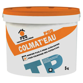 Mortier COLMAT'EAU TP - seau de 5kg - Gedimat.fr