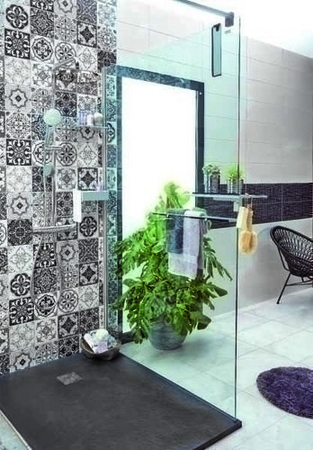 Paroi de douche SELECT + 120cm Haut.200cm chromé - Gedimat.fr