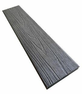 Lame de terrasse bois composite co-extrudée ENDURO gris/teck - 21x150mm 3,90m.  - Gedimat.fr