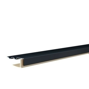 Profil de bordure clipsable - 15 x 38 mm L.4 m - sable - Gedimat.fr