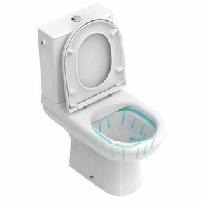 Pack WC à poser COMPACT sans bride blanc - 78x62x36,5cm - Gedimat.fr