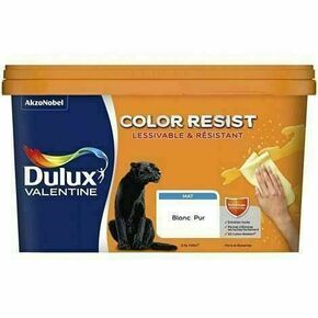 Peinture COLOR RESIST mur et bois white (bw) - pot de 2,5 l - Gedimat.fr