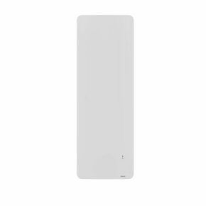 Radiateur inertie fonte et film chauffant vertical HEKLA - 1000W blanc - L.47,4 x H.136,2 x P.14,2cm - Gedimat.fr