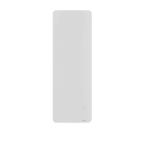 Radiateur inertie fonte et film chauffant vertical HEKLA - 1500W blanc - L.47,4 x H.136,2 x P.14,2cm - Gedimat.fr
