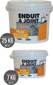 Enduit pte  joint PE24 - seau 25kg - Gedimat.fr