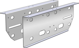 Eclisse STIL PRIM TECH - boite de 25 pices - Gedimat.fr