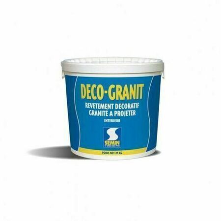 Enduit décoratif granité intérieur - sac de 25kg - Gedimat.fr