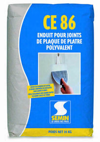 Enduit joint sans bande CE86 - sac de 25kg - Gedimat.fr