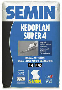 Enduit de ragrage KEDOPLAN SUPER 4 - sac de 25kg - Gedimat.fr