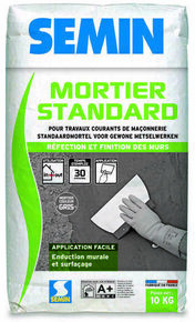 Mortier standard - sac de 10kg - Gedimat.fr