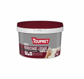 Enduit de rebouchage et lissage - pot de 4 kg - Gedimat.fr