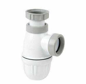 Siphon bi-matière - joint intégré lavabo, réglable 45.99 mm