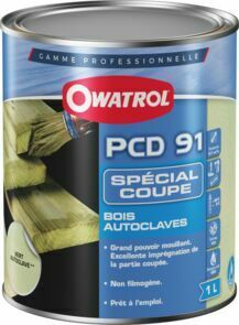 Protection des coupes pour bois PCD 91 brun - pot de 1l - Gedimat.fr