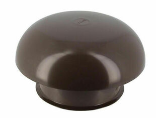 Chapeau de ventilation simple avec moustiquaire tuile - D125 - Gedimat.fr