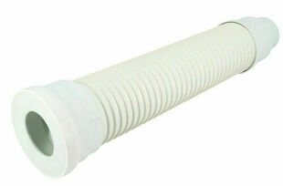 Pipe de WC PVC souple - D80 615mm - Gedimat.fr