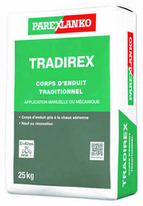 Corps d'enduit TRADIREX - sac de 25kg - Gedimat.fr