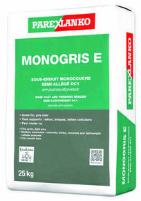 Sous-enduit d'imperméabilisation MONOGRIS E - sac de 25kg - Gedimat.fr