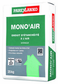 Enduit d'tanchit  l'air intrieur MONO'AIR - sac de 25kg - Gedimat.fr