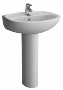 Colonne pour lavabo NORMUS blanc - 66,8cm - Gedimat.fr