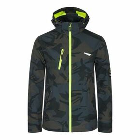 Veste BOREL woodland/jaune fluo - Taille S - Gedimat.fr