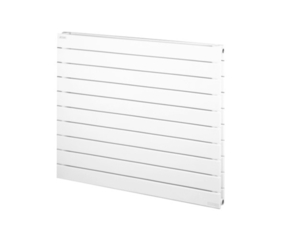 Radiateur FASSANE PREM'S horizontal blanc ral 9016 - 1295W - Gedimat.fr