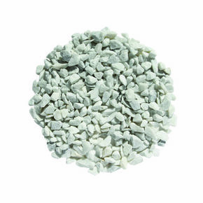 Gravier marbre concass 9/12 mm blanc - sac de 25 kg - Gedimat.fr