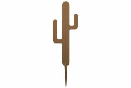 Accessoire dcoratif CACTUS - 23 x 78 x 13,5 cm - corten - Gedimat.fr