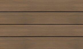 Bardage ATMOSPHERE bois composite - 20 x 175 mm L.3,60 m - brun Rio - Gedimat.fr