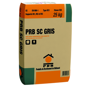 Sous-enduit fibr PRB SC gris - sac de 25kg - Gedimat.fr