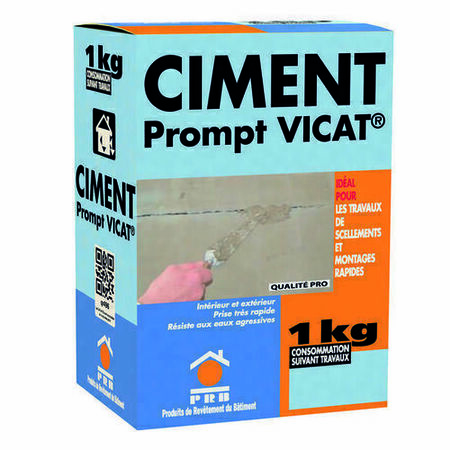 CIMENT PROMPT sac de 1kg Gedimat