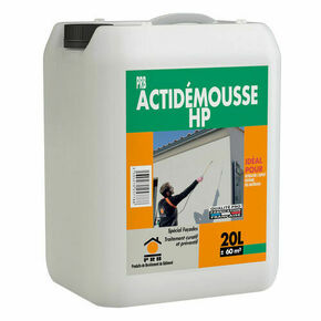 Traitement curatif ACTIDEMOUSSE HP - jerrican de 20l - Gedimat.fr