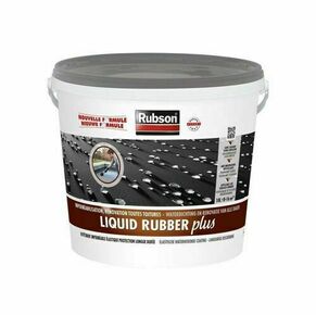 Revtement d'tanchit toitures liquid RUBBER PLUS gris - seau de 10l - Gedimat.fr