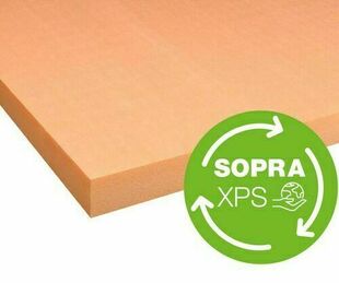 Mousse polystyrne SOPRA XPS MULTI 20 - 1,25x0,60m Ep.20mm - R=0,60m.K/W - Gedimat.fr
