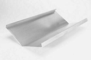 Noue conique pour couverture en tuiles zinc naturel - 2000x400x0,65mm - Gedimat.fr