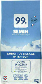 Enduit de lissage intrieur SEMIN 99 - sac de 5kg - Gedimat.fr