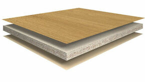 Panneau de particules mlamin Eurodekor 2 faces H3395 chne Corbridge naturel ST12 - 2800x2070x19mm - Gedimat.fr