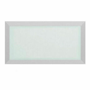 Façade de cuisine 1 cadre gris vitré sablé H14 - H.42,8 x l.80cm - Gedimat.fr