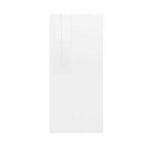Joue d'habillage de cuisine ARTIKA laqué blanc brillant - H.71,3 x l.32cm - Gedimat.fr
