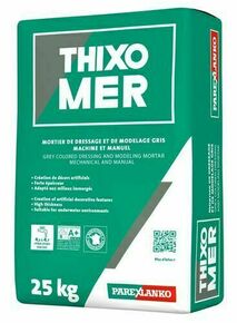 Mortier de modelage THIXOMER gris - sac de 25kg - Gedimat.fr