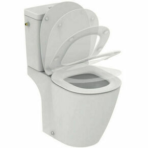 Pack WC  poser cuvette KHEOPS 2 avec abattant thermodur blanc - 77,5x66,5x36,5cm - Gedimat.fr