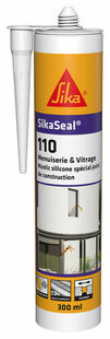 Mastic silicone SIKASEAL 110 anthracite - cartouche de 300ml - Gedimat.fr